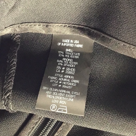 Theory Black Double Stretch Mini Abrilin Skirt-NWT made in the USA - Picture 6 of 8